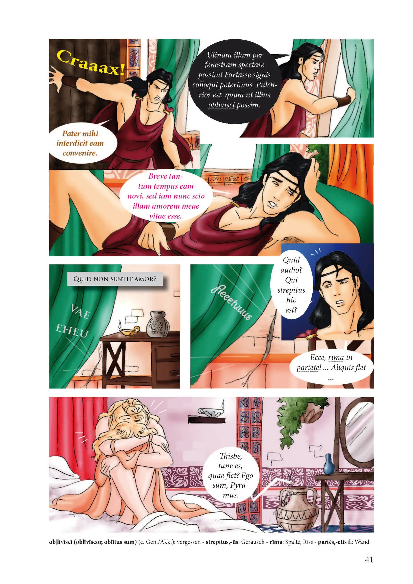 1. Pictura - Ovid Metamorphosen, Textband