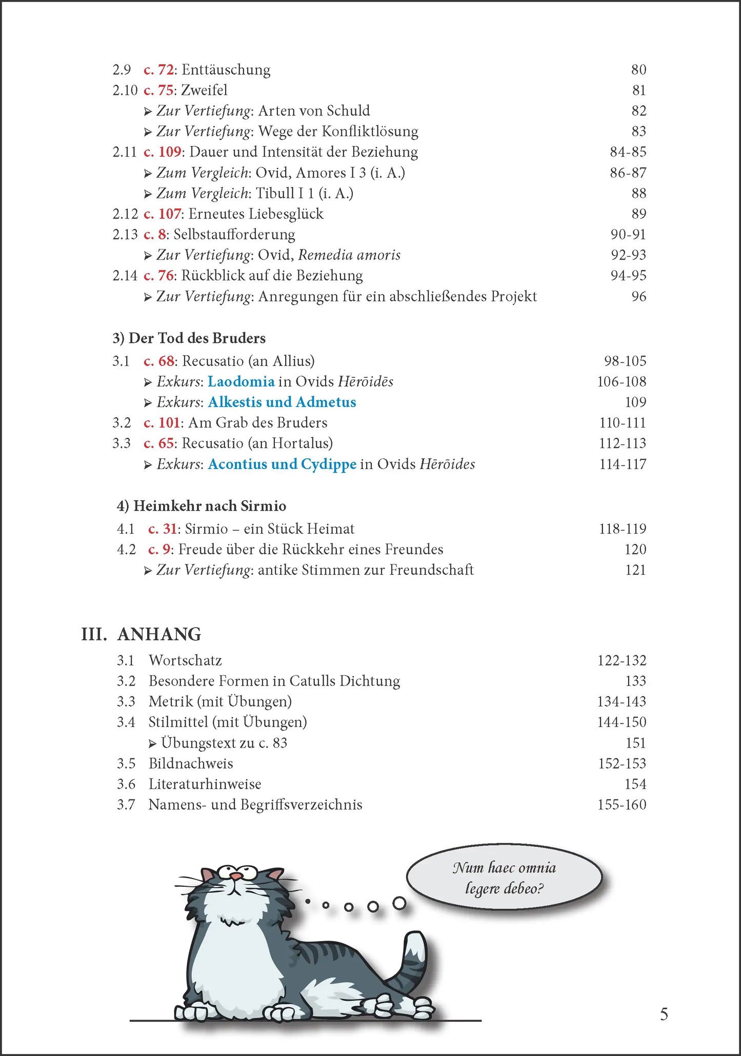 Latein Kreativ VII - 1. Catull, Textband