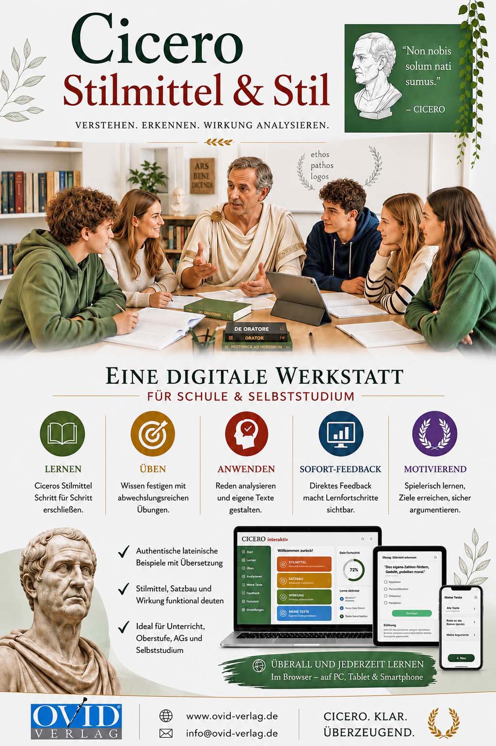 Digitale Werkstatt - Cicero: Stilmittel und Stil