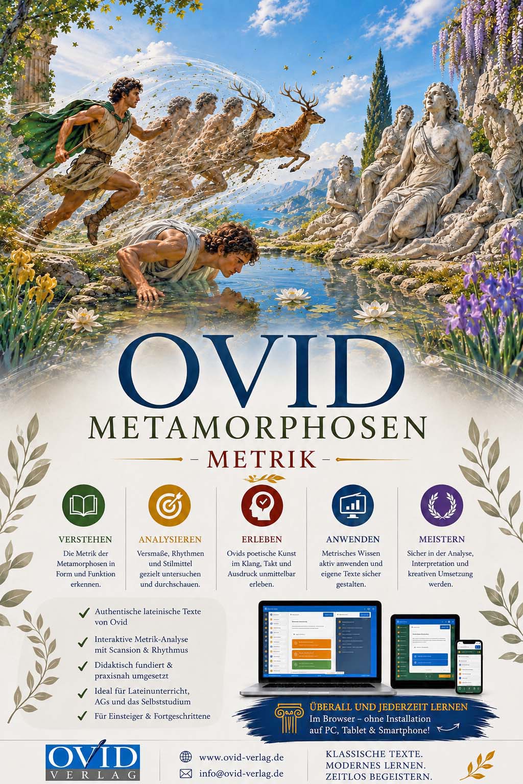 Digitale Werkstatt - Ovid, Metamorphosen: Metrik