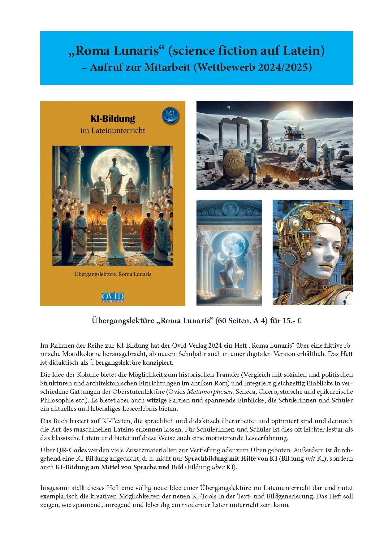 KI-Latein - 4. Übergangslektüre Roma Lunaris