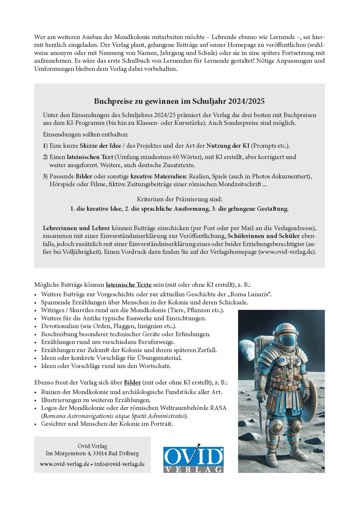 KI-Latein - 4. Übergangslektüre Roma Lunaris