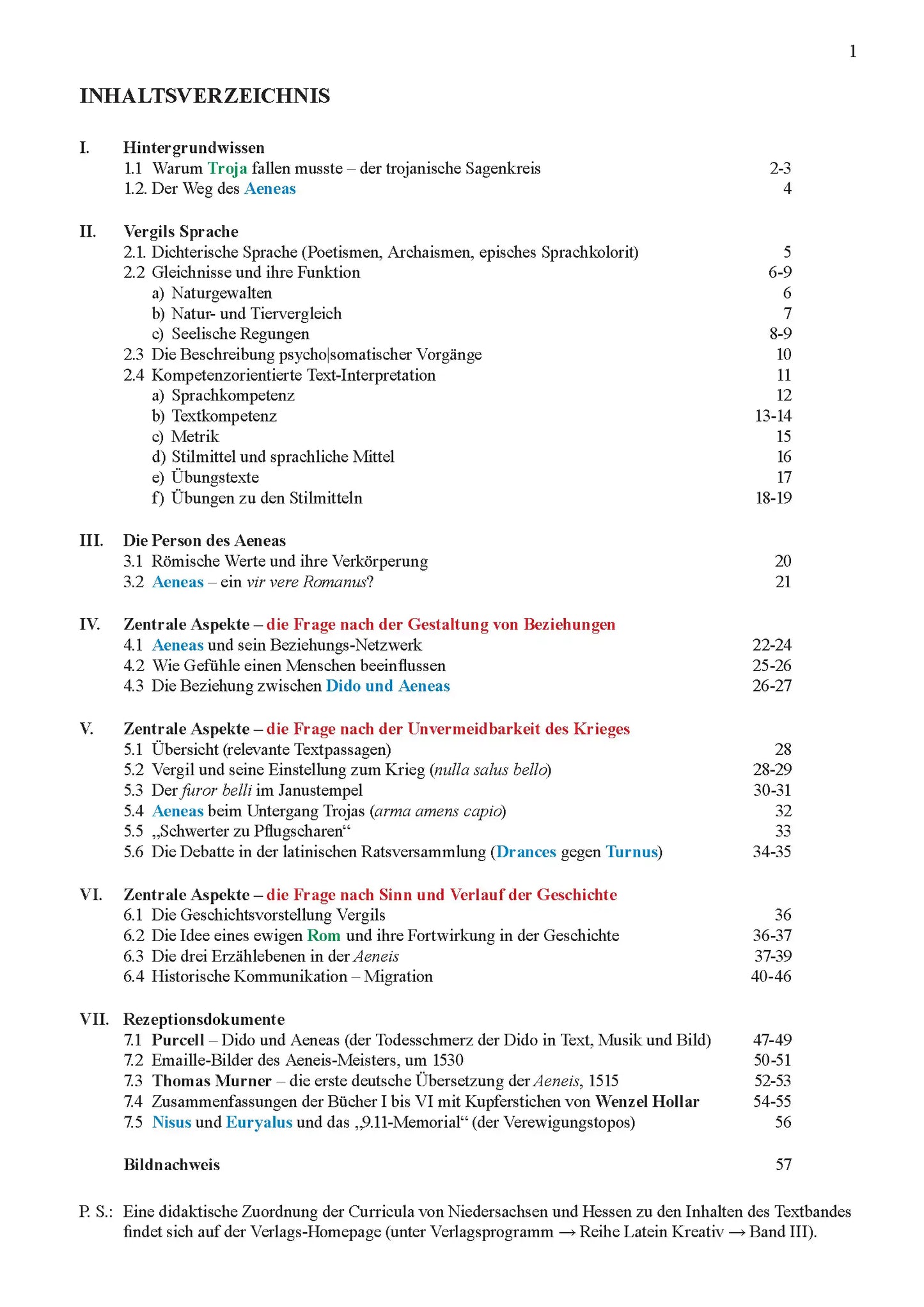 Latein Kreativ III - 3.  Vergil Aeneis, Laboratorium