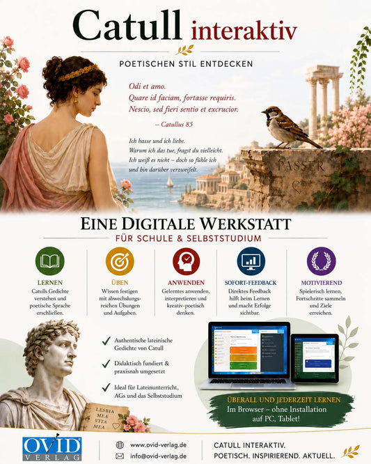 Digitale Werkstatt - Catull: Stilmittel, Stil und Poetik