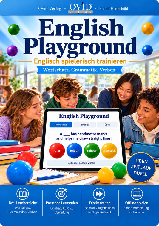 Englisch - Lernspiel "Playground"