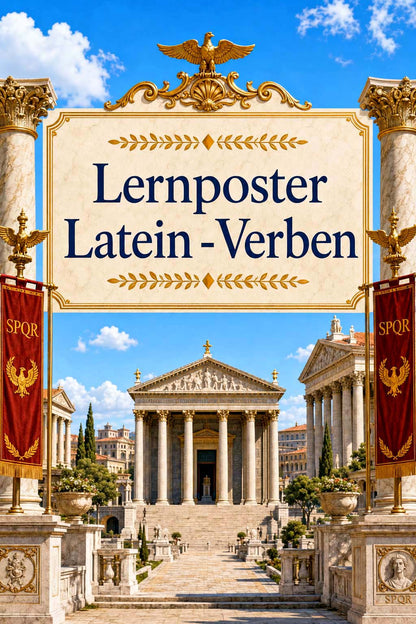 Lernposter - Lateinische Verben