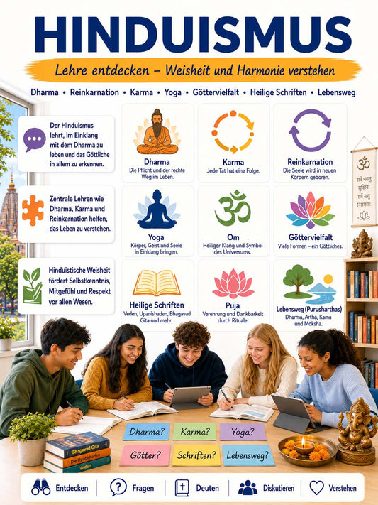Religion - Lernposter Hinduismus