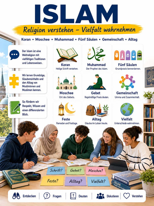 Religion - Lernposter Islam