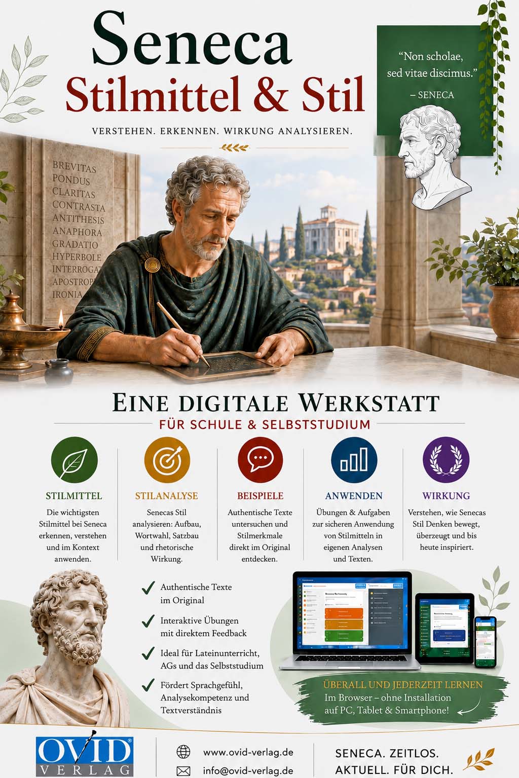 Digitale Werkstatt - Seneca: Stilmittel und Stil