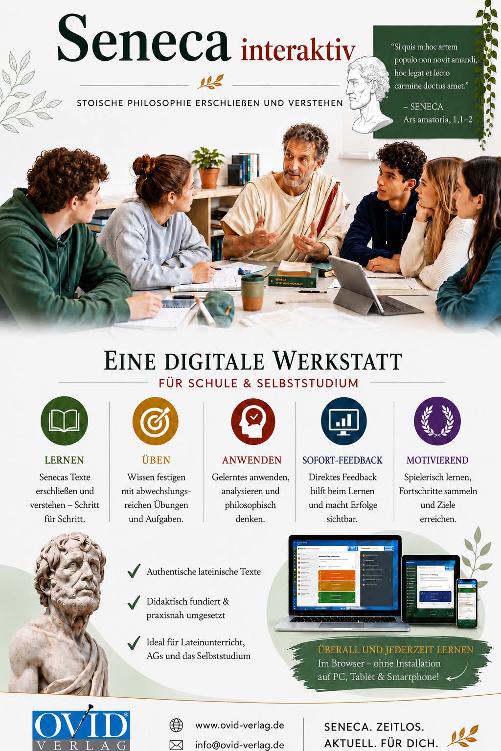 Digitale Werkstatt - Seneca interaktiv