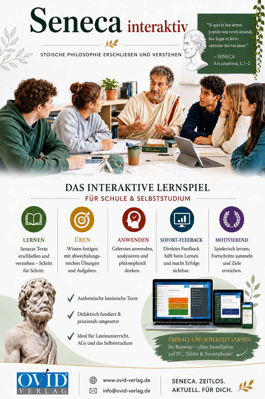 Digitales Lernspiel - Seneca interaktiv