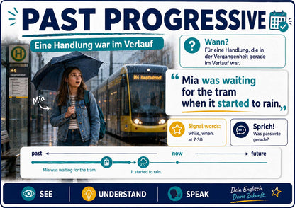 Englisch - aktivierende Sprachlernposter - Englisch Tenses