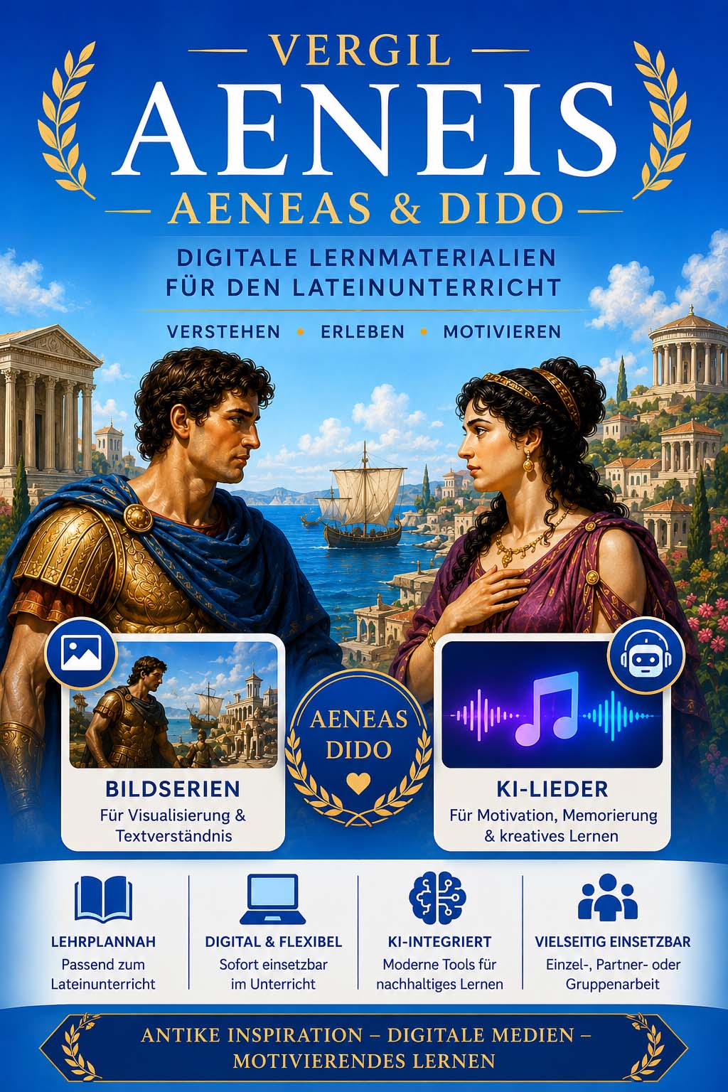 Materialpaket zu Vergil - Aeneas und Dido
