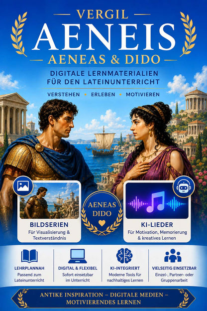 Materialpaket zu Vergil - Aeneas und Dido