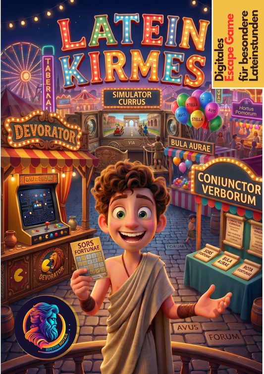 Latein Kirmes - das völlig verrückte digitale Latein-Escape