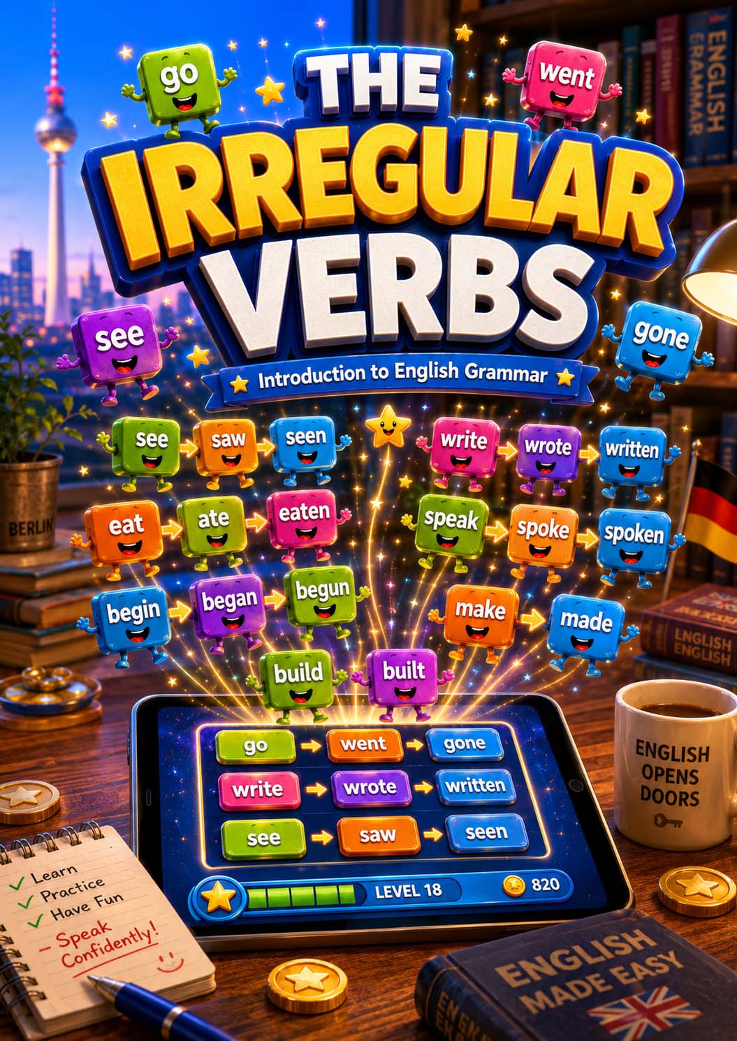 Englisch - Lernspiel zu den Irregular Verbs