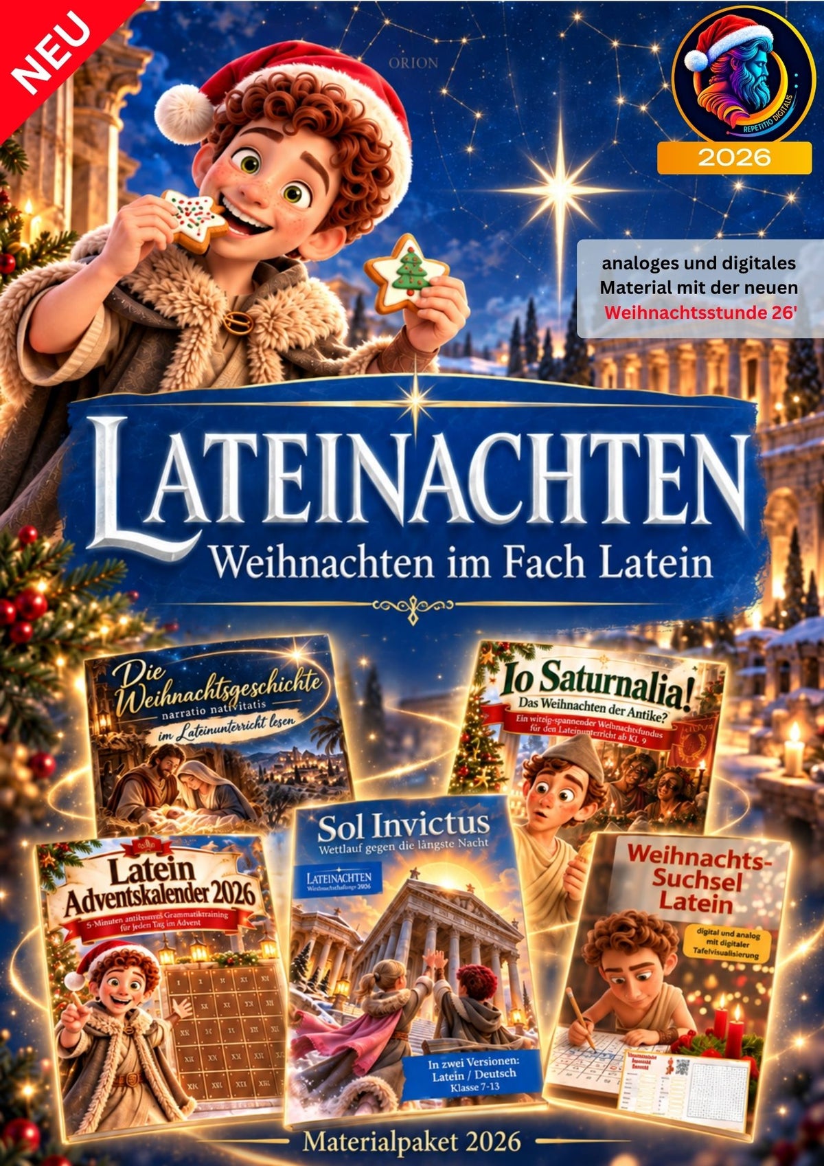 Lateinachten - Weihnachten im Fach Latein (Paket)