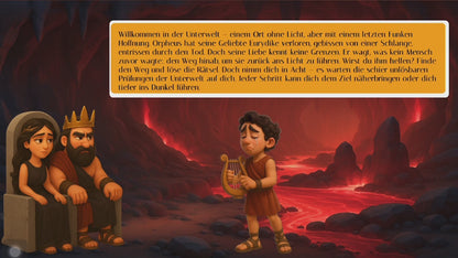 Orpheus ad inferos - digitales EduEscape für den Lateinunterricht