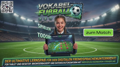 Vokabel-Fußball im digitalen Unterricht