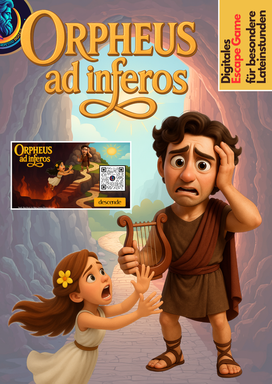 Orpheus ad inferos - digitales EduEscape für den Lateinunterricht
