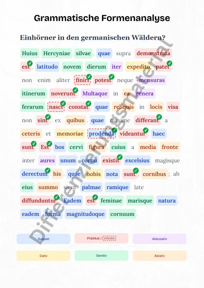 Cäsar im hercynischen Wald (Germanen-Exkurs hybrid-digital)