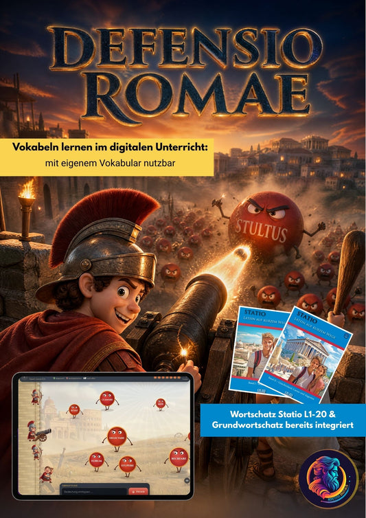 Defensio Romae - das völlig verrückte (digitale) Vokabelschießen