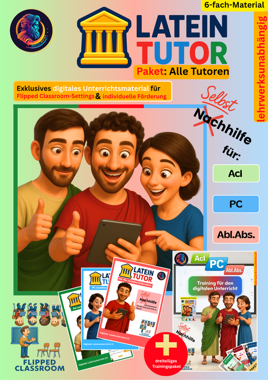 Latein Tutoren für die satzwertigen Konstruktionen (inkl. Trainingsmaterial)