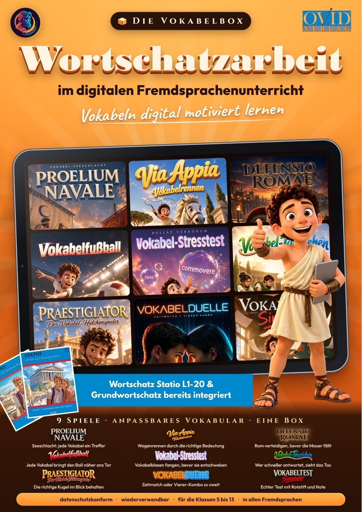 Die Vokabelbox 2026 - Digitales, motivierendes Vokabellernen im Unterricht