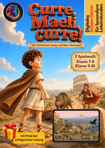 Curre, Maeli, curre! - Jump-and-Run-Action im digitalen Lateinunterricht