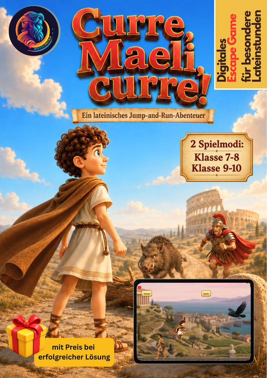 Curre, Maeli, curre! - Jump-and-Run-Action im digitalen Lateinunterricht