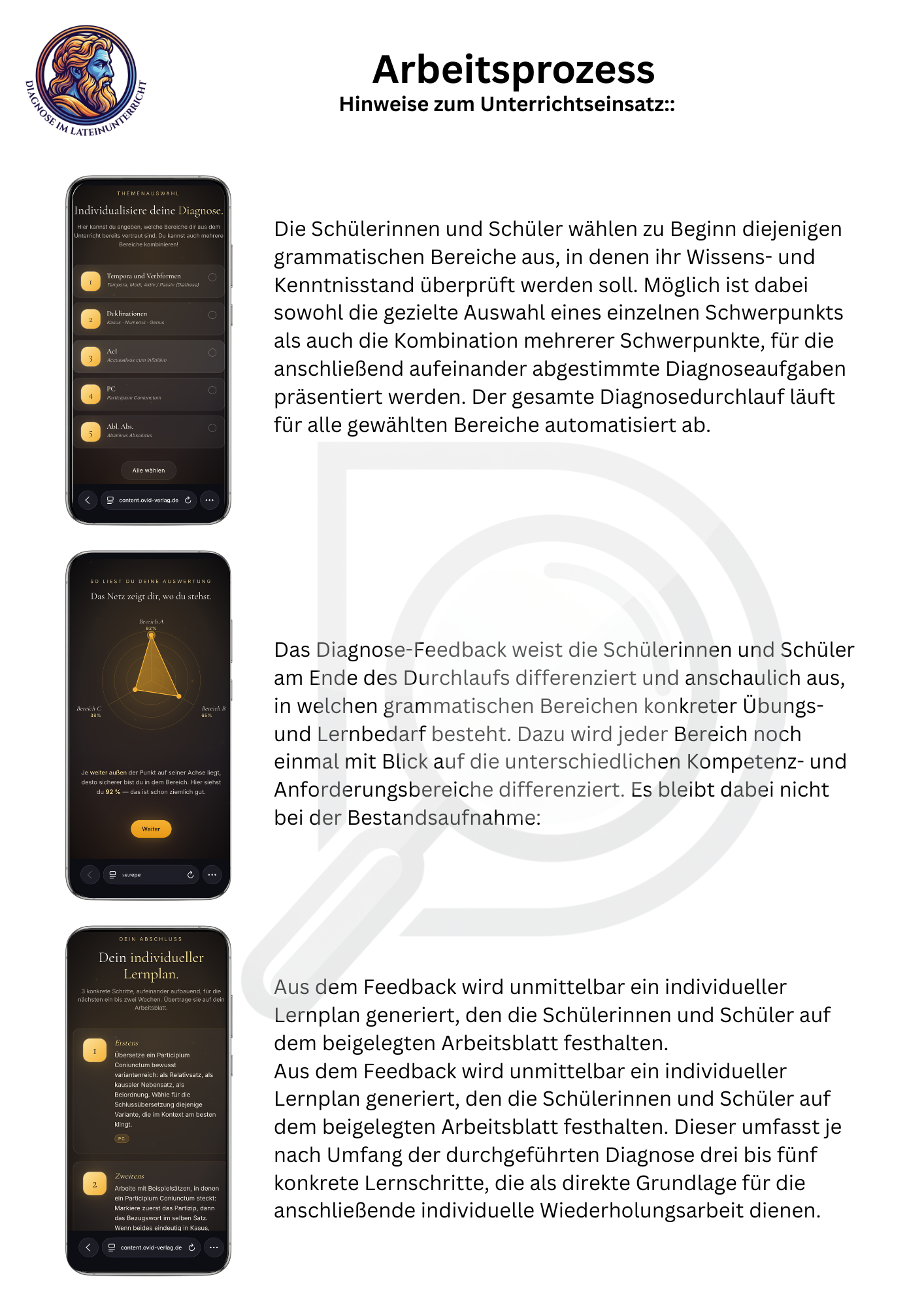 Diagnose im Lateinunterricht