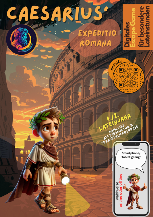 Expeditio Romana - Latein EduEscape für die Spracheingangsphase
