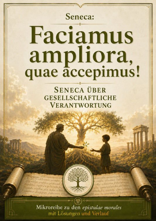 Faciamus ampliora, quae accepimus - Seneca über gesellschaftliche Verantwortung