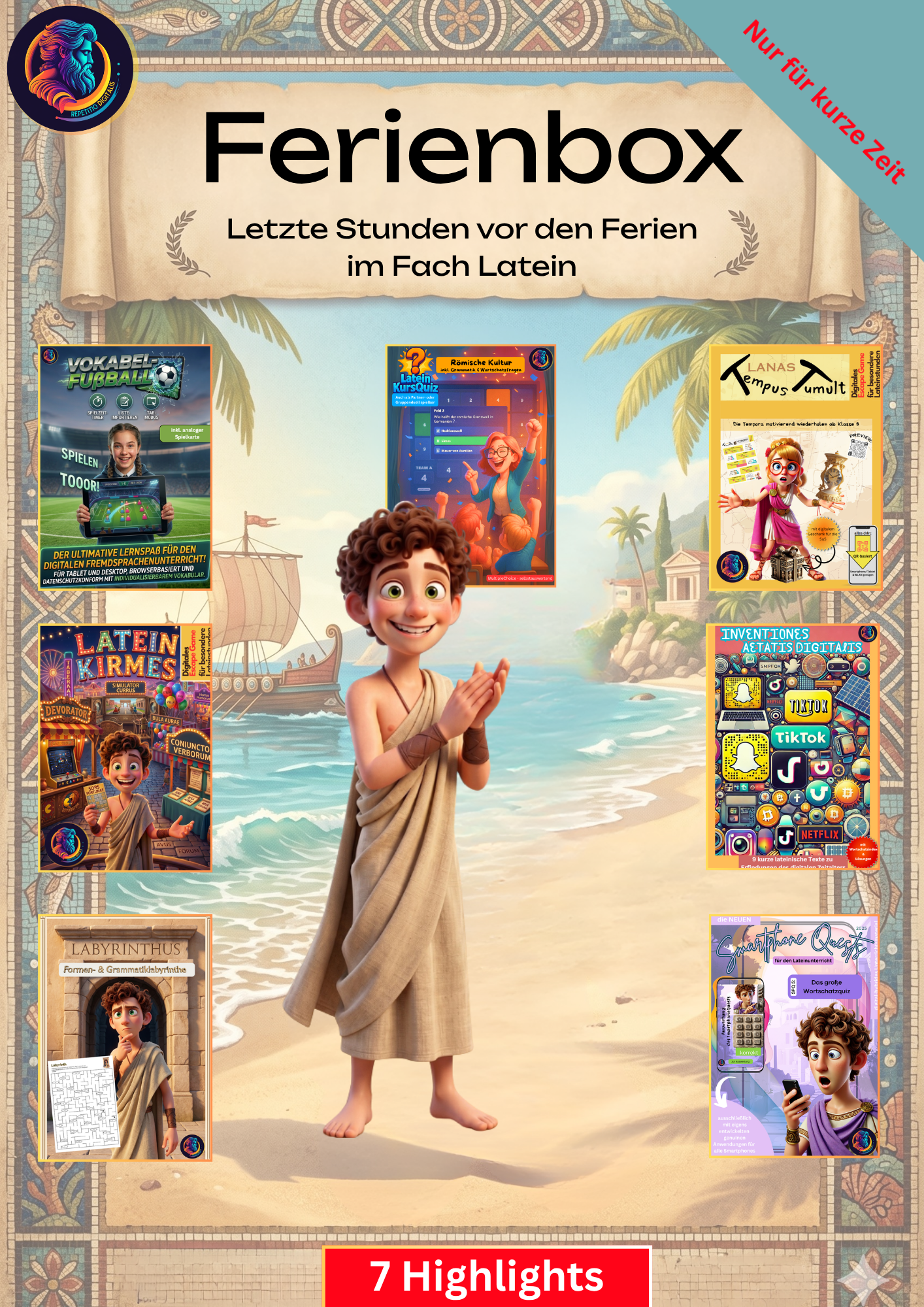 Ferienbox Latein - Letzte Stunden vor den Ferien