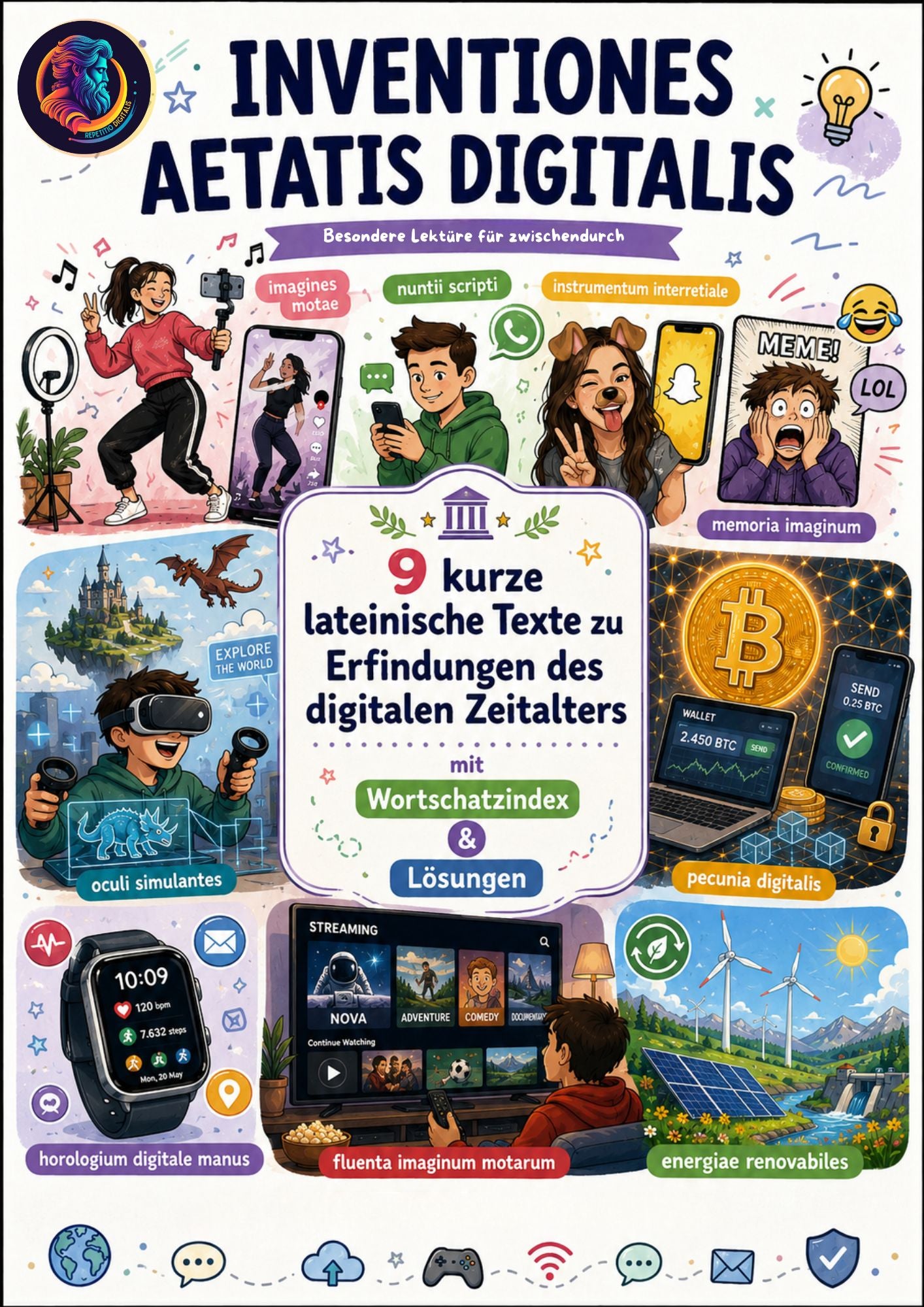 Inventiones Aetatis Digitalis - 9 kurze Texte für die Lektüre zwischendurch