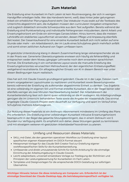 Kursarbeiten professionell automatisiert erstellen mit KI