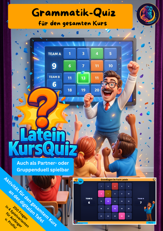 KursQuiz Latein 1 - Grammatik