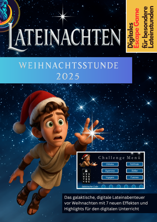 Lateinachten - Weihnachtliches EduEscape für den digitalen Lateinunterricht