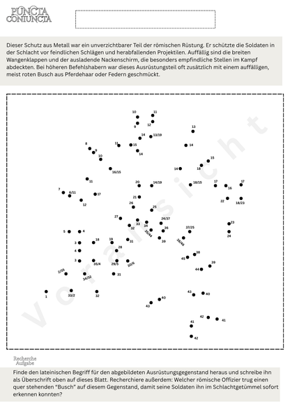Puncta Coniuncta - Zahlenbilder für den Lateinunterricht
