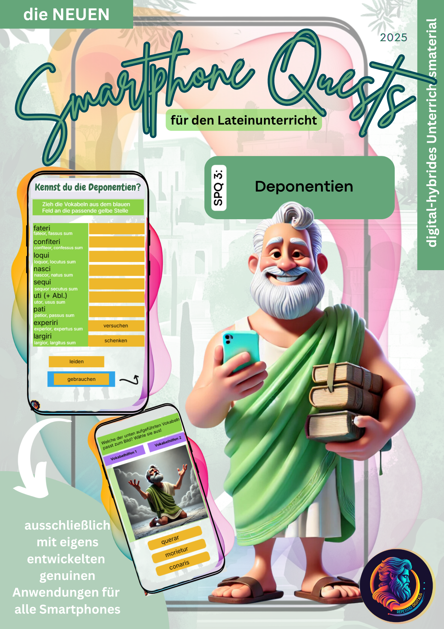 SmartphoneQuest Grammatik: Deponentien