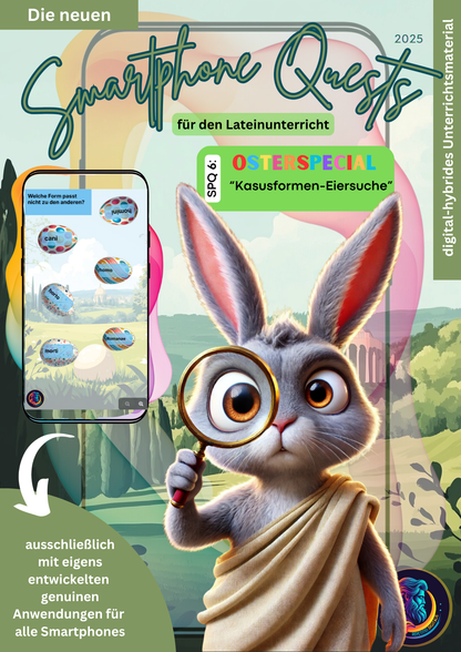 SmartphoneQuest Grammatik: lateinische digitale Aktivitäten zu Ostern
