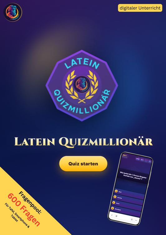 Latein Quizmillionär - Die Quizshow für den Klassenraum