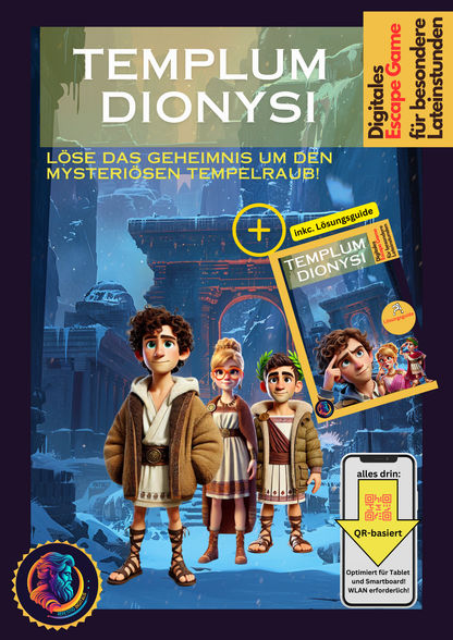 Templum Dionysi - Winterliches EduEscape für den digitalen Lateinunterricht