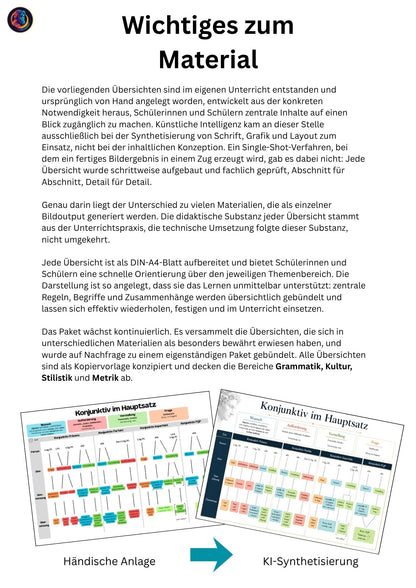 Übersichten und Lernhilfen für den Lateinunterricht