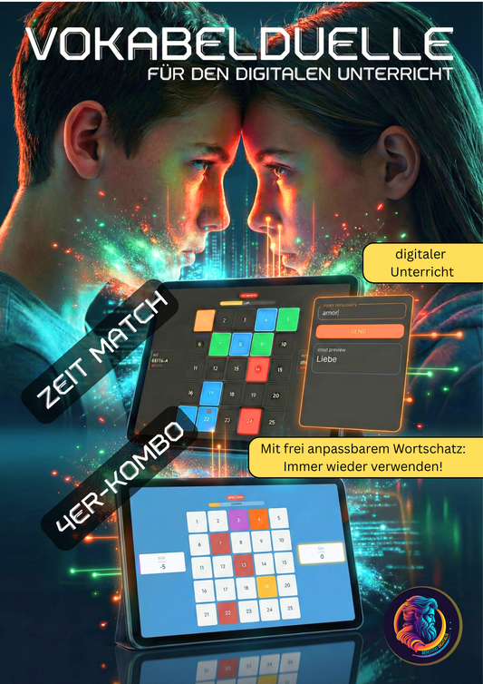 Vokabelduelle in Partnerarbeit im digitalen Fremdsprachenunterricht