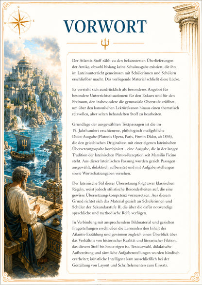 Platons Atlantis im Lateinunterricht